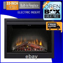 Dimplex 33-Inch Electric Fireplace Deluxe- BF33DXP, Scratch & Dent