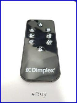Dimplex 36-In Nicole Wall Mount Electric Fireplace Remote Control Plug-In Black