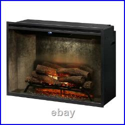 Dimplex 36 Revillusion Electric Fireplace Built In Firebox RBF36WCr REALISTIC