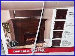 Dimplex Colleen Electric 26 mantle media Fireplace Heater 5,118 BTU- 1000 sqft