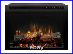 Dimplex DF26L-PRO 26'' Plug-in Electric Firebox with LED Logs Up to 1000 Sqft
