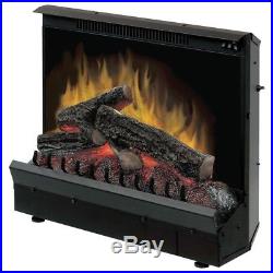 Dimplex DFI2310 Electric Fireplace Deluxe 23-Inch Insert Black 1375 Watts Flame