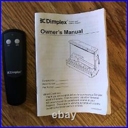Dimplex Deluxe 23 Electric Fireplace Insert Model DFI2310 120V 1375W 12.5 Am