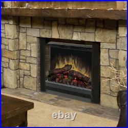 Dimplex Deluxe Fireplace Insert with Logs, 23-Inches