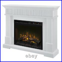 Dimplex Jean Electric Fireplace Wall Mantel Package White GDS28L8-1802W / XHD28L