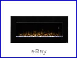 Dimplex Nicole 43 Electric Fireplace Wall-Mounted With Acrylic Ember Bed