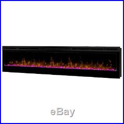 Dimplex Prism 74 Built In Flush Mount Electric Fireplace LED Flame