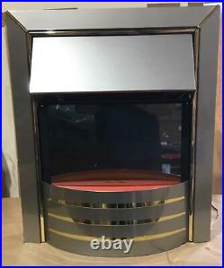 Dimplex Siva Stainless Steel Effect Electric Fire Siv20-e 7468