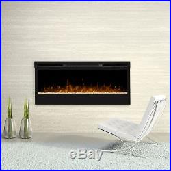 Dimplex Synergy 50 Inch LED 1230W 4198 BTU Wall Mount Linear Electric Fireplace