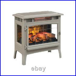 Duraflame 3D Infrared Electric Fireplace Stove with Remote French Gray