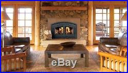 EPA Certified CAT Wood Burning Fireplace withWhite Stacked Panels