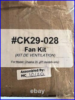 Ebmpapst 5544241010 CK29-028 Class H Fireplace Blower Fan For Chasca 29 IPI Only