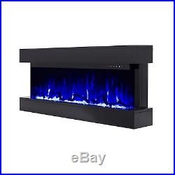 Electric Fireplace 50 3 Sided 80034 Black add installation for only $162