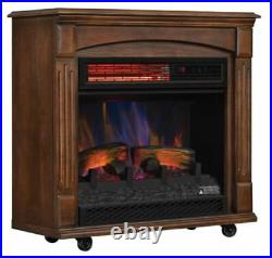 Electric Fireplace Infrared Ember Bed Flame Effect Long Lasting Eco Friendly New