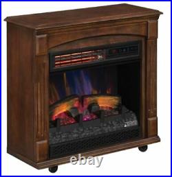 Electric Fireplace Infrared Ember Bed Flame Effect Long Lasting Eco Friendly New