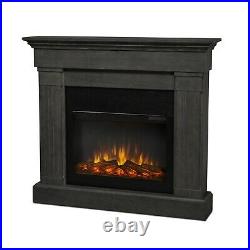 Electric Fireplace Real Flame Crawford Built In Look Infrared Heater 2 Colors