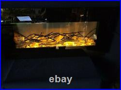 Electric Fireplace Surface Wall Mounted / Tabletop 34'' Heater 1500W