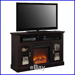 Electric Fireplace TV Stand Console Portable Entertainment Center Media Storage