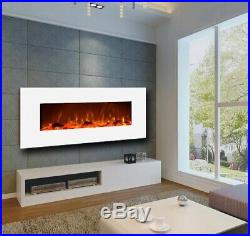 Electric Fireplace White Ivory 50 Wide Ivory 50 Wide