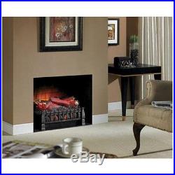 Electric Log Set Heater Insert Fireplace Remote Control Living Room Garage NEW