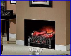 Electric Logs with Heater Fireplace Log Set Insert Decorative Ventless Wood Burn