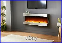 Evolution Fires Empire 3 Sided Electric Fireplace Wall Mount Multi Color Flames