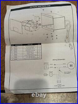 F-6 Vogelzang Wood Stove Fan Blower Kit BNIB