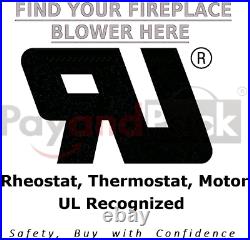 Fireplace Blower Fan Kit FK12 for Majestic Vermont Casting Rotom Monessen Temco