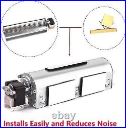 Fireplace Blower Fan Kit Powerful, Quiet, Easy Installation, Variable Speed