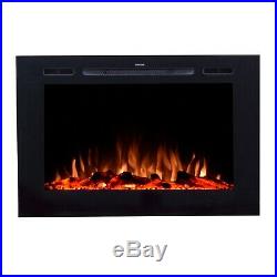 Forte 80006 40 Recessed Electric Fireplace