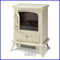 Galleon Fires SIRIUS' Electric Stove Fire Log Flame Effect Heater Fire Cream