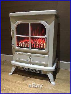 Galleon Fires SIRIUS' Electric Stove Fire Log Flame Effect Heater Fire Cream