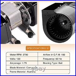 Gfk160 Gfk160a Fireplace Blower Fan Kit For Heatnglo Heat And Glow Heat&glo Hear Gfk160 Gfk160a Fireplace Blower Fan Kit For Heatnglo Heat And Glow Heat&glo Hear