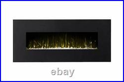 Gibson Living GL5050CE Lawrence 50 Inch Crystal Electric Wall Mounted Firepla