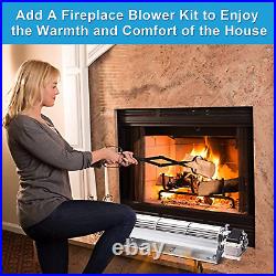 Hipoilk Fireplace Blower Fan Kit for Desa BK BKT, FMI, Vanguard, Comfort Flame
