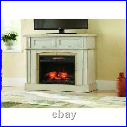 Home Decorators Collection Bellevue Park 42 in. Mantel Console Infrared in