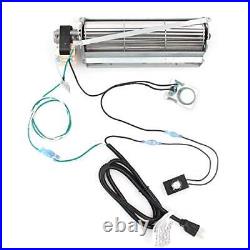 Hongso GFK4 FK4 Replacement Fireplace Blower Fan KIT with Ball Bearings for H
