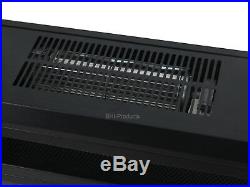 Insert/Free Stand Electric Fireplace box Heater Fan 1500W 28'' Remote Log Flames