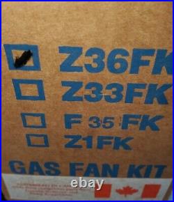 Kingsman Z36FK Fireplace Blower Fan Kit NEW OPEN BOX