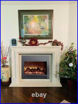 Laraine 38'' W electric fireplace heater Electric fireplace wall mounted insert