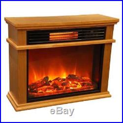 LifeSmart LifePro 1500W 3 Element Infrared Quartz Fireplace Heater (Open Box)