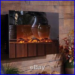 Mirror Onyx 80008 50 Wall Mounted Electric Fireplace