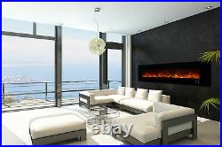 Modern Flames 100 Ambiance CLX2 Wall Mount Linear Electric Fireplace with Remote