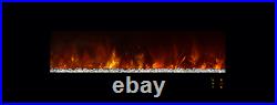 Modern Flames 100 Ambiance CLX2 Wall Mount Linear Electric Fireplace with Remote