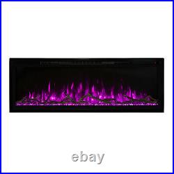 Modern Flames Spectrum Slimline Wall Mount/Built-In Electric Fireplace, 60-Inch