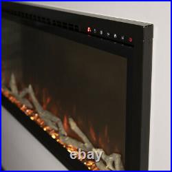 Modern Flames Spectrum Slimline Wall Mount/Built-In Electric Fireplace, 74-Inch