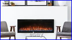 Modern Flames Spectrum Slimline Wall-Mount/Recessed 60 Electric Fireplace