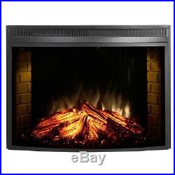 Muskoka 33 Curved Glass Front Electric, 33 Curved Fireplace Insert