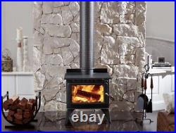 NEW Maxi Prime Wood Heater Fan Steel Cast Iron Fire Box Heavy Duty Free Standing