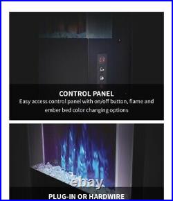 Napoleon 38 Allure Vertical Wall Mount Electric Fireplace NEFVC38H
